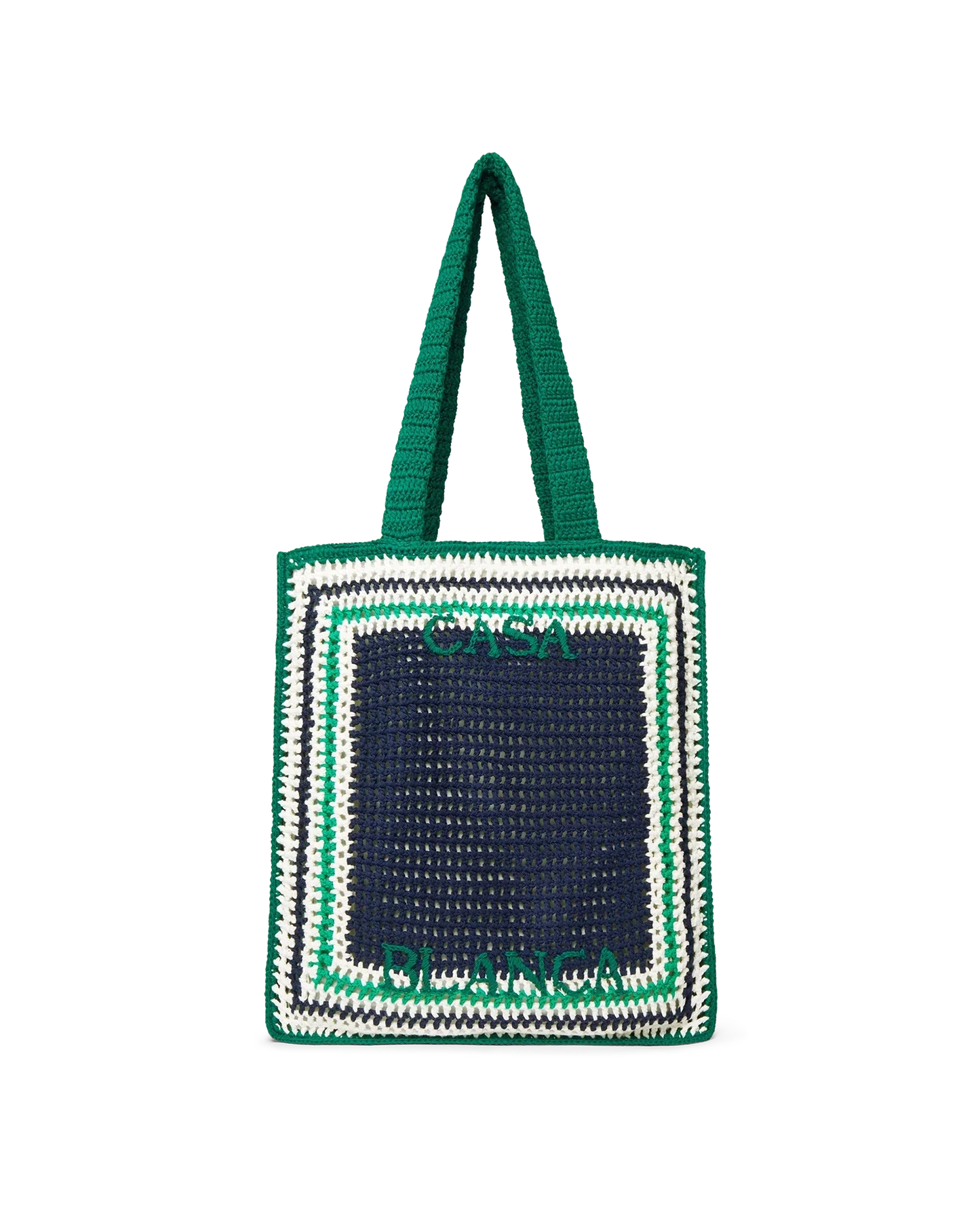Stripe Crochet Bag