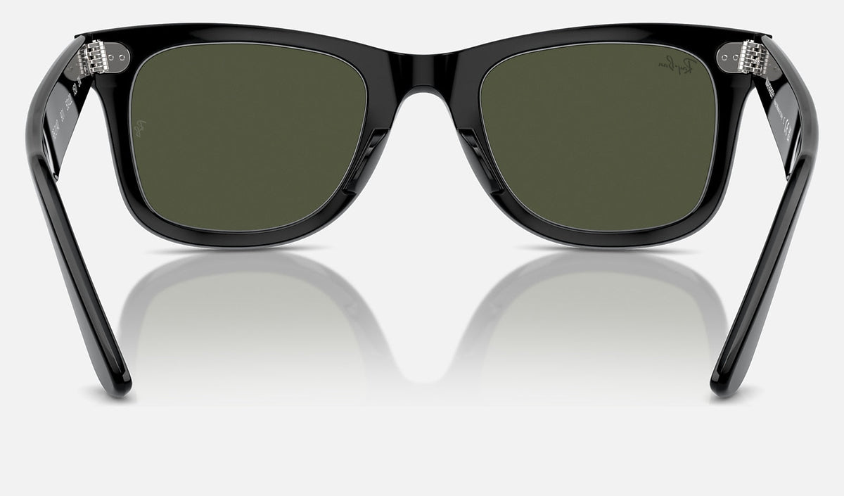 Ray-Ban Wayfarer Classic - Polished Black / G-15 Green