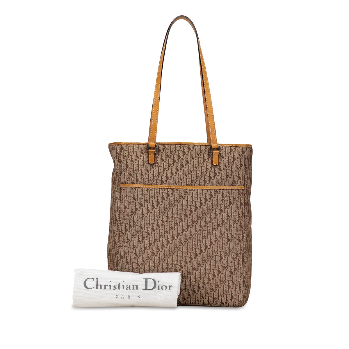 Dior Diorissimo Canvas Tote Brown
