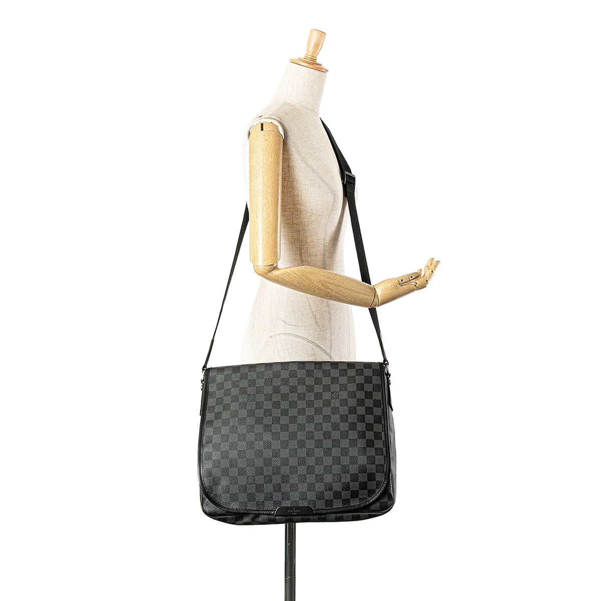 Louis Vuitton Damier Graphite Daniel MM Black