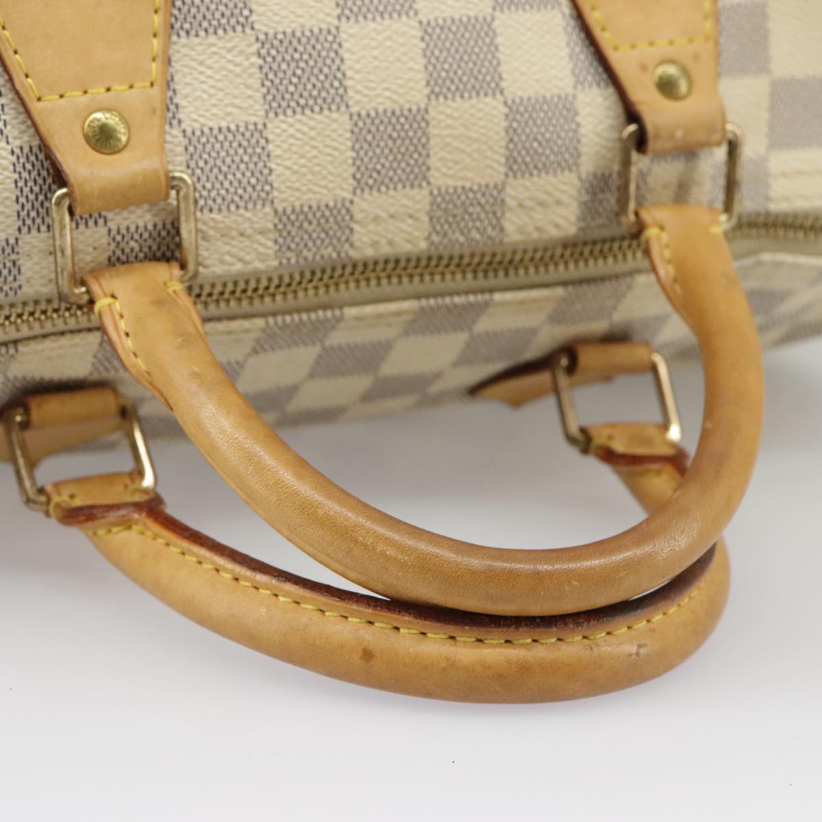 Louis Vuitton Speedy 30 Canvas, white