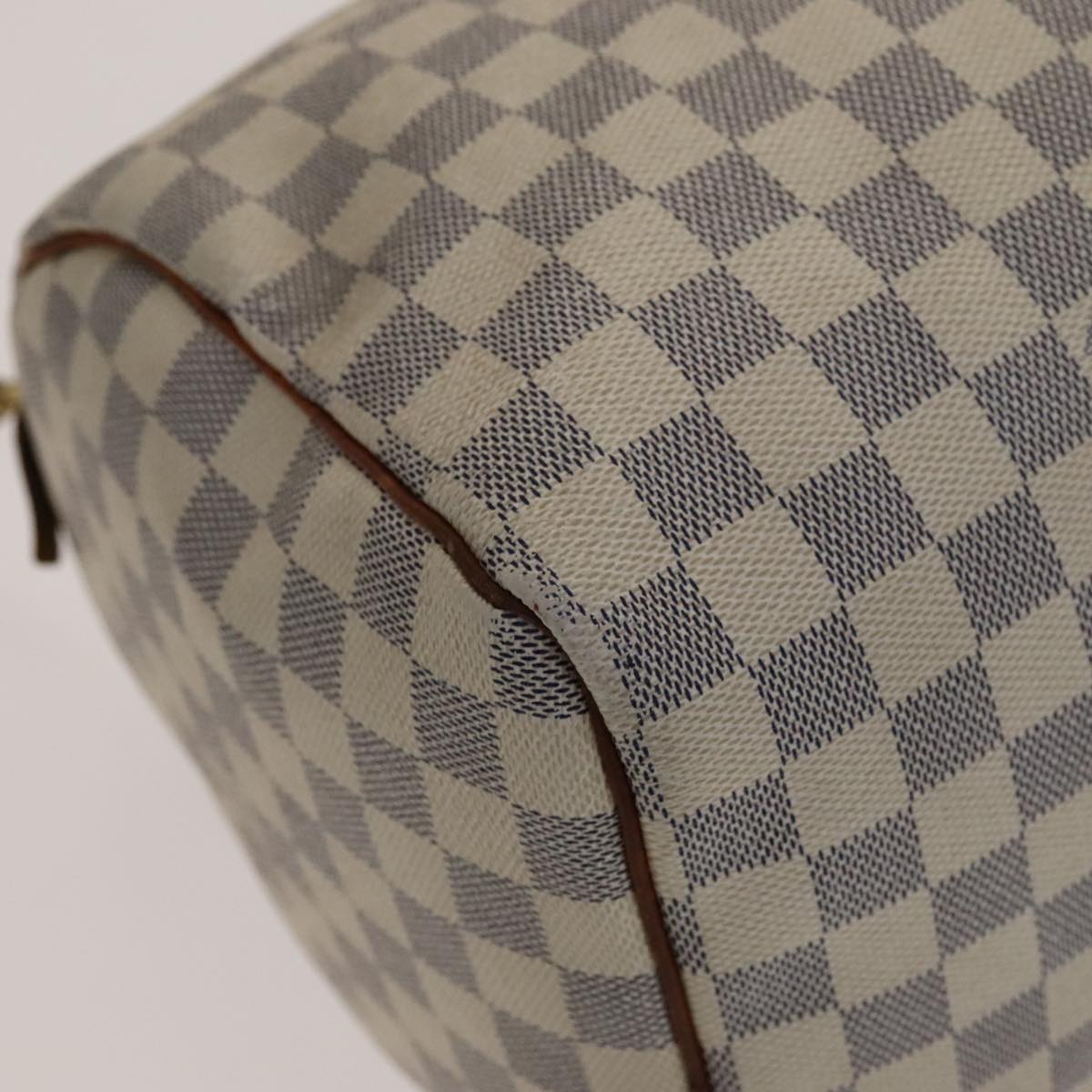 Louis Vuitton Speedy 35 Canva white