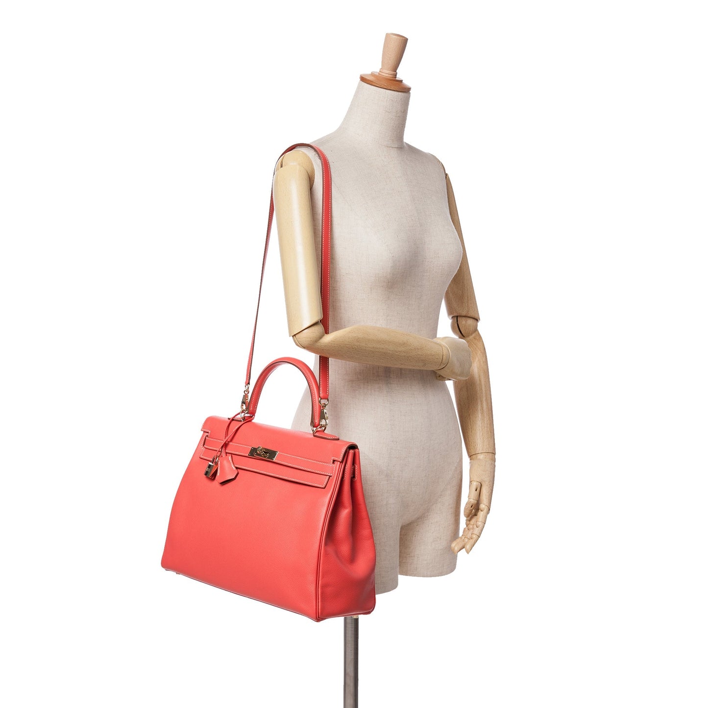 Hermès Epsom Candy Kelly II Retourne 35 Pink