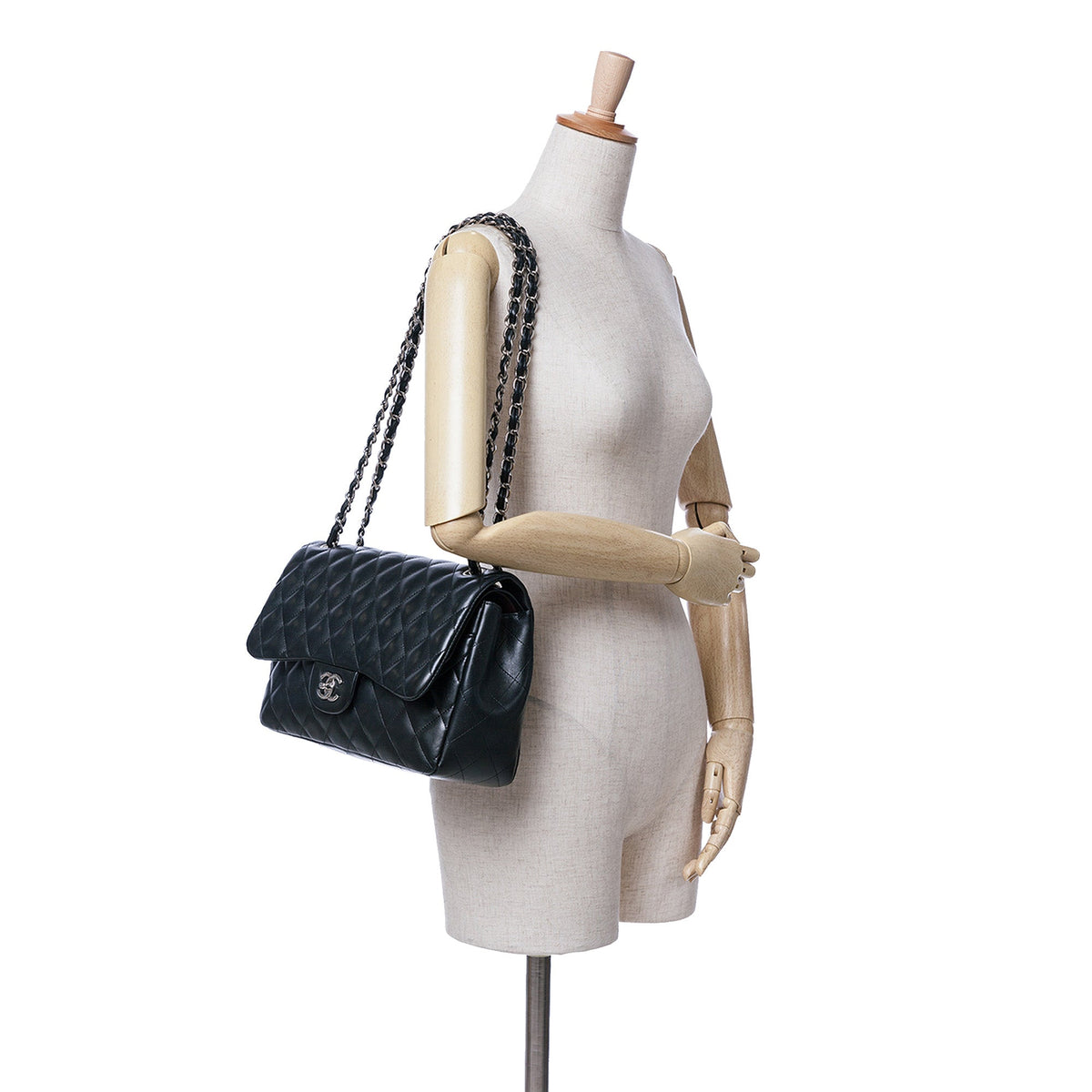 Chanel Jumbo Classic Lambskin Double Flap Black
