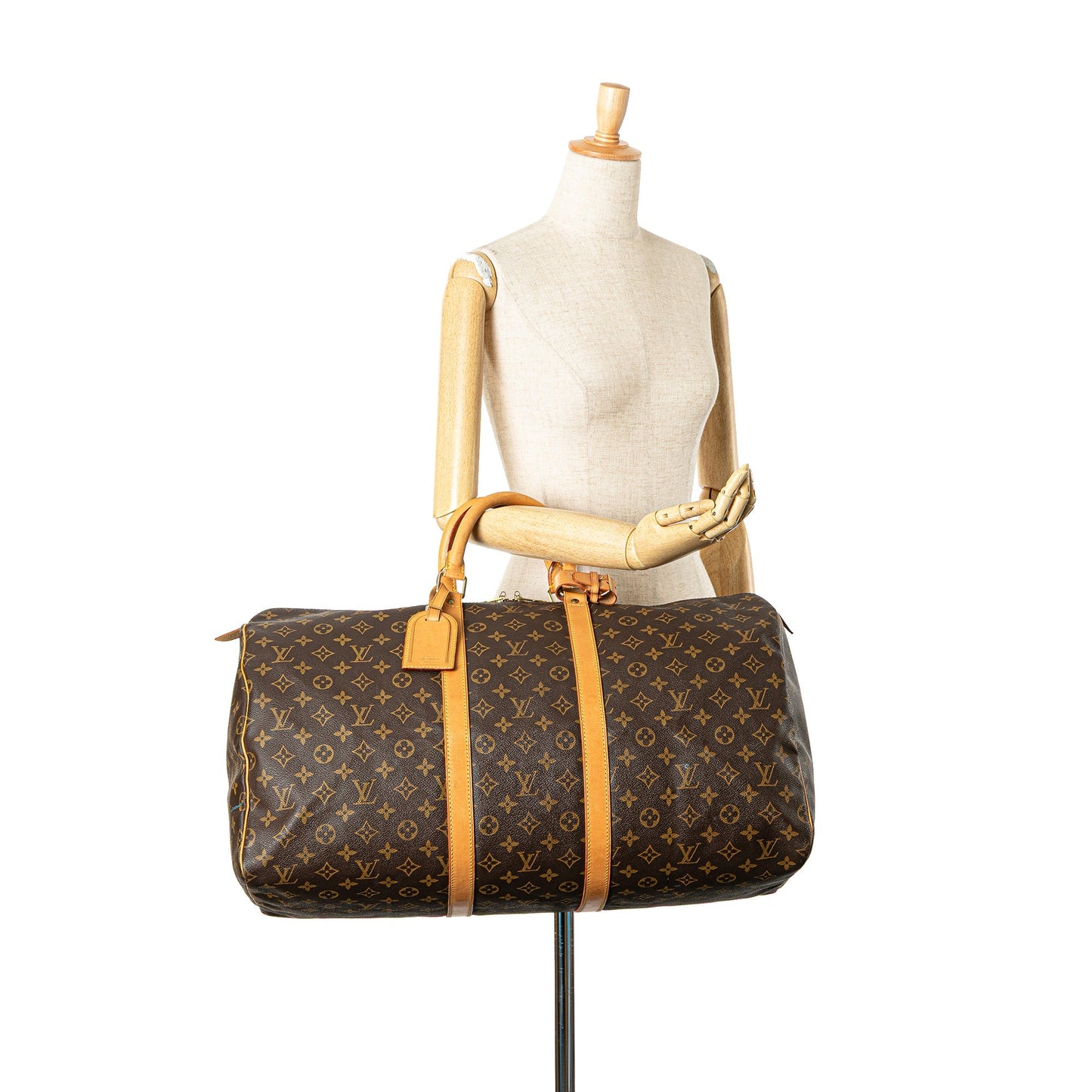 Louis Vuitton Monogram Keepall 55 Brown