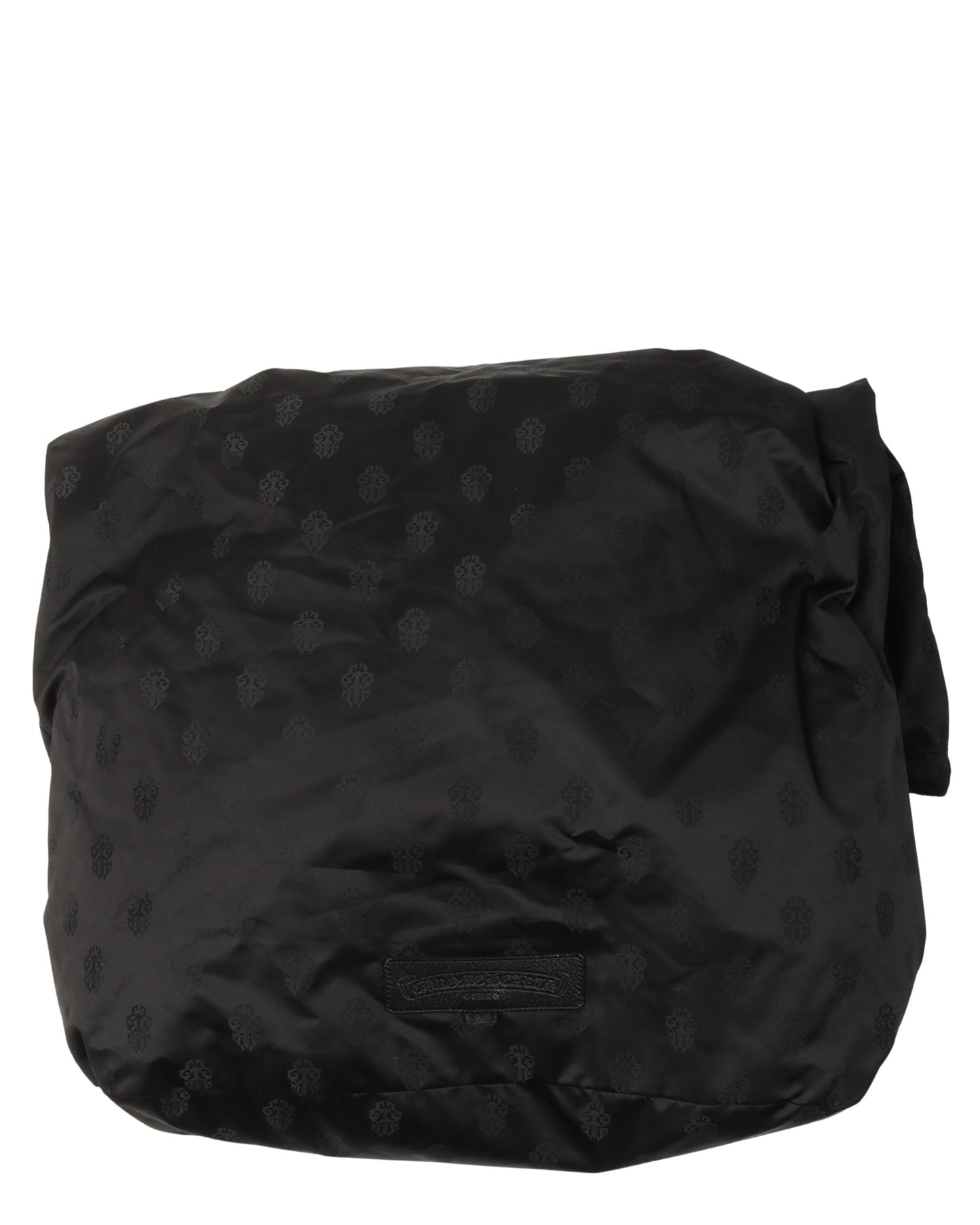 Leather Multicolor Cross Patch Backpack
