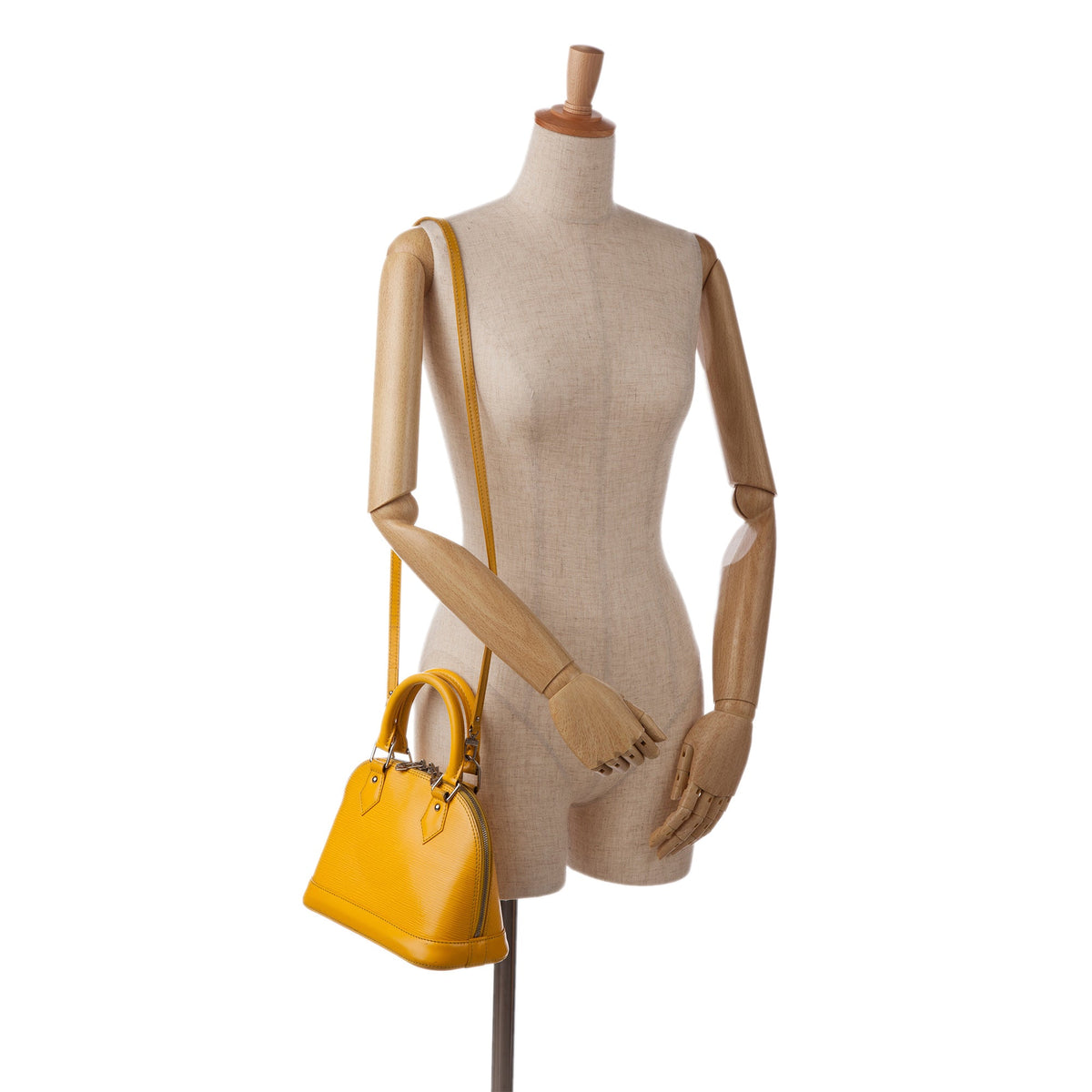 Louis Vuitton Epi Alma BB Yellow