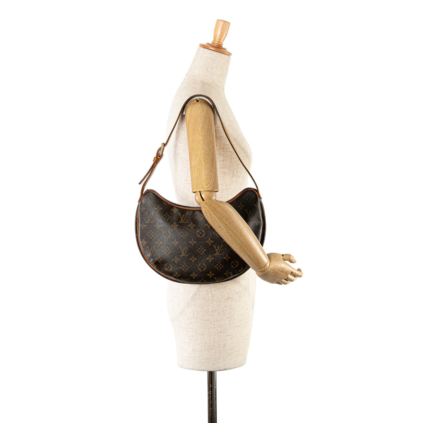 Louis Vuitton Monogram Croissant MM Brown