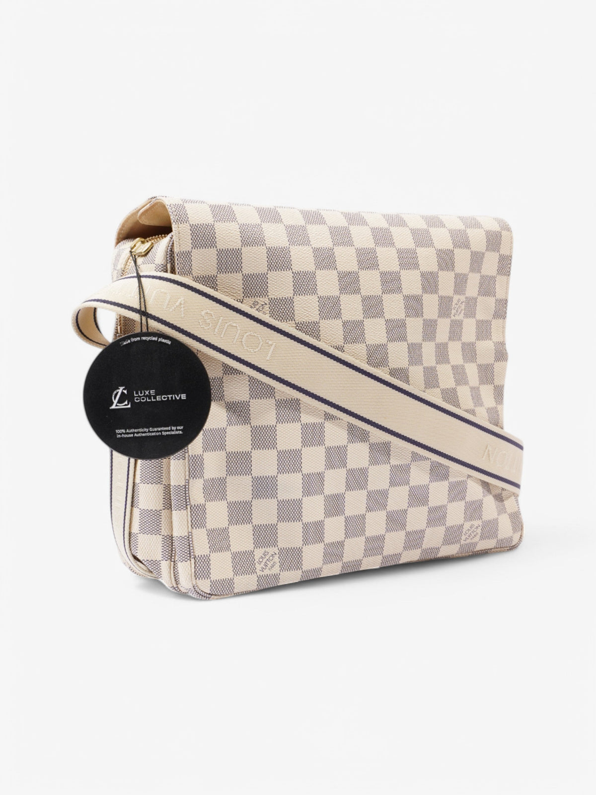 Louis Vuitton Naviglio Damier Azur Coated Canvas