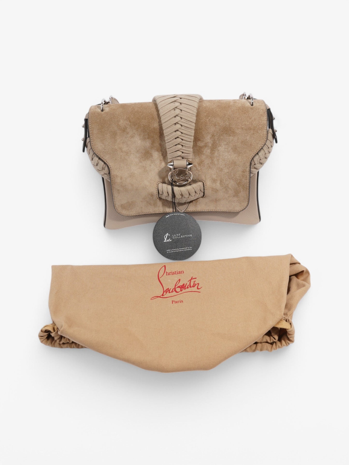 Christian Louboutin Rubylou Ecru Suede