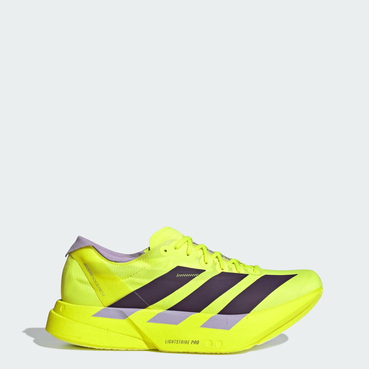 Adidas Adizero Adios Pro 4 - Solar Yellow / Aurora Plum / Powder Plum