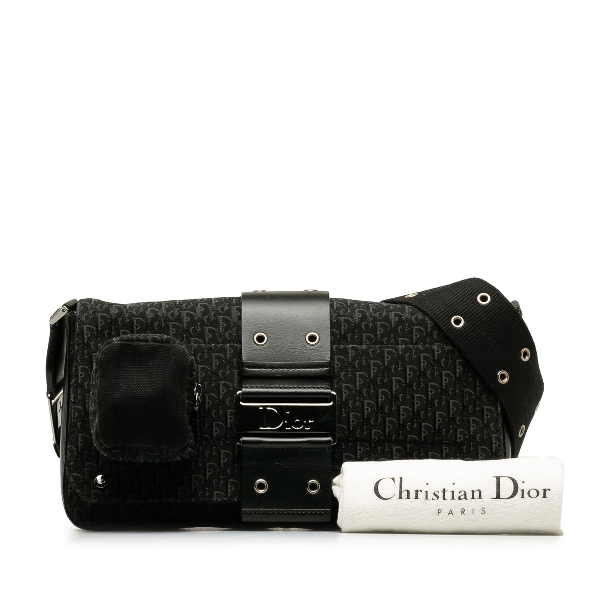 Dior Diorissimo Street Chic Crossbody Bag Black