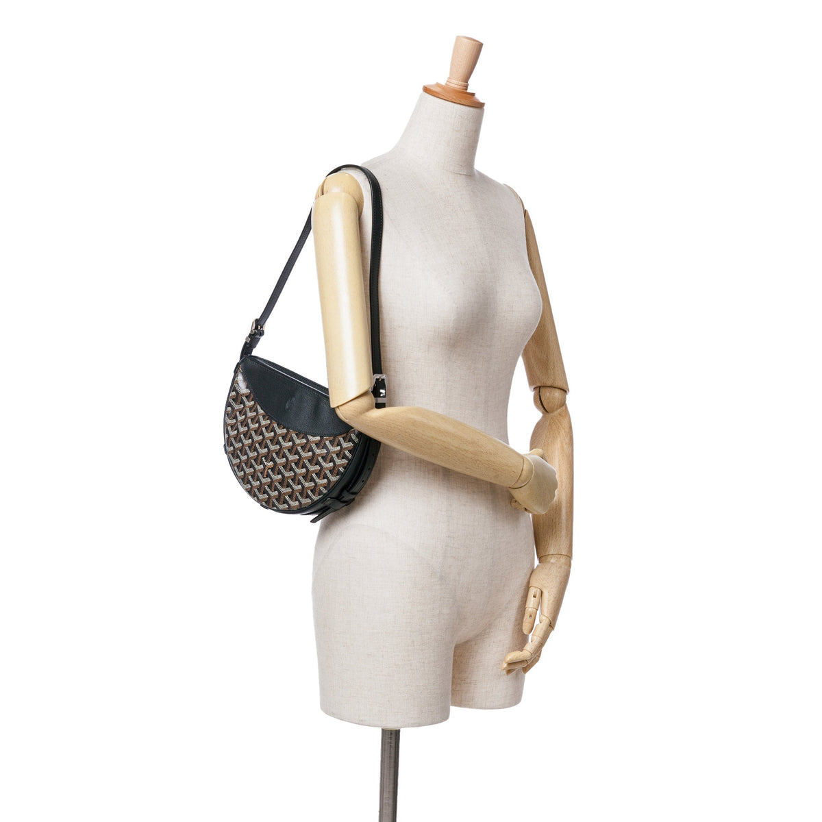 Goyard Goyardine Hirondelle Black