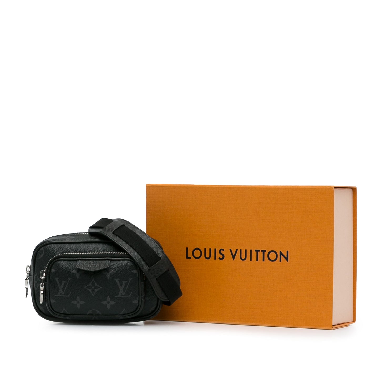 Louis Vuitton Monogram Eclipse Taigarama Outdoor Pouch Black