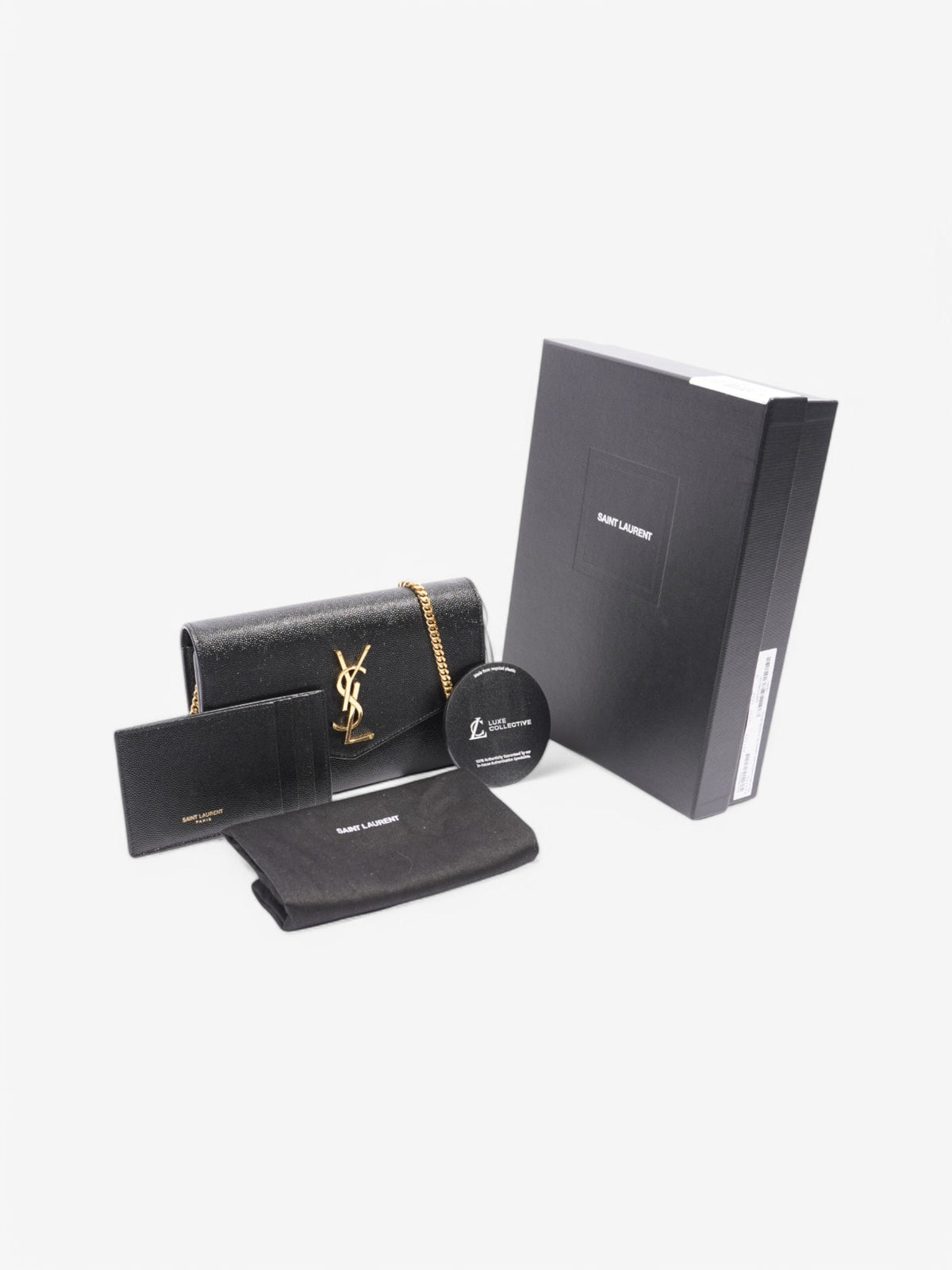 Saint Laurent Uptown Crossbody Black Leather