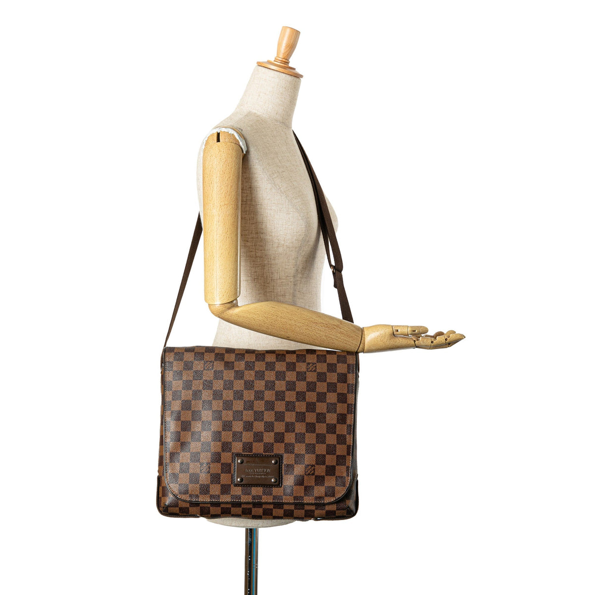 Louis Vuitton Damier Ebene Brooklyn MM Brown