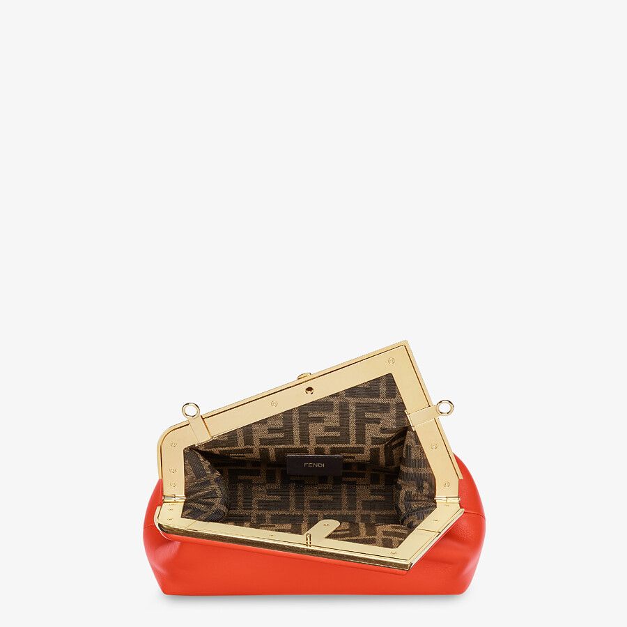 Fendi First Small Red Leather Bag