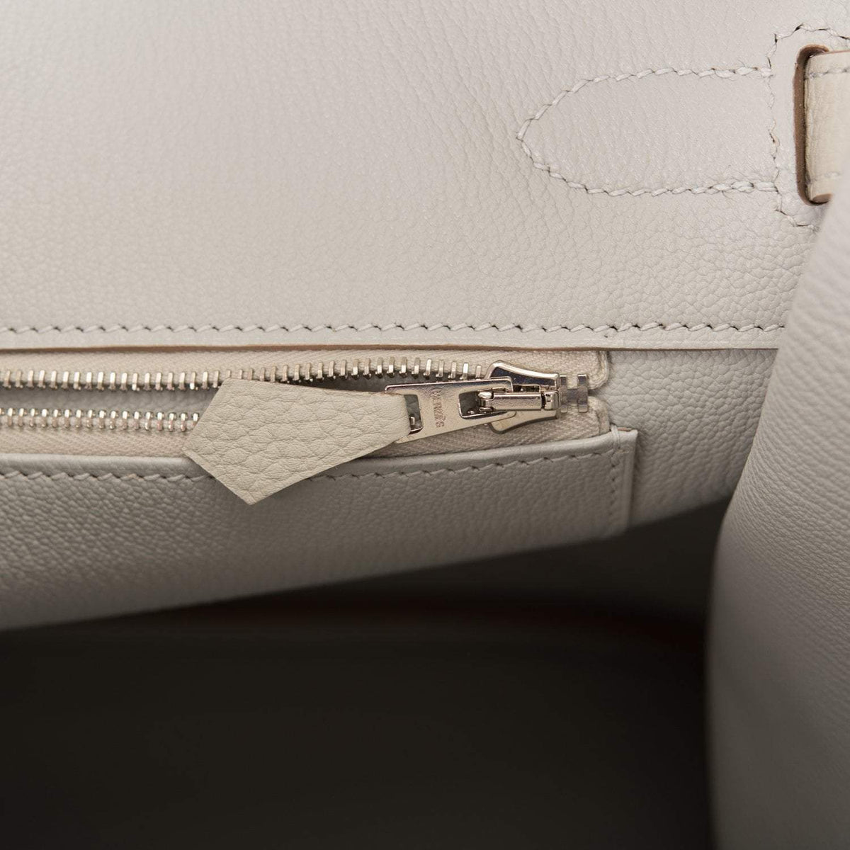 Hermes Gris Perle Togo Birkin 35cm Palladium Hardware