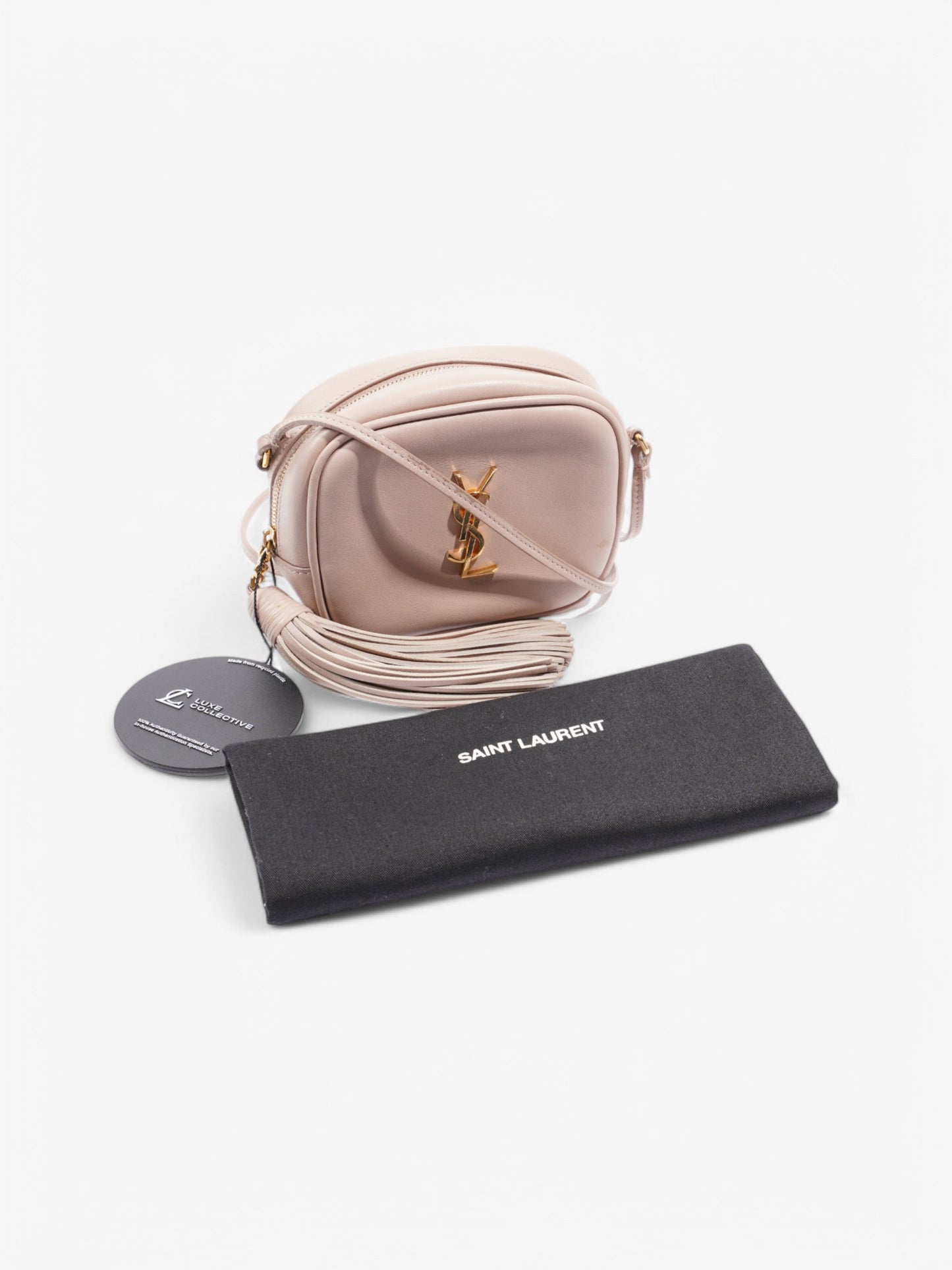 Saint Laurent Blogger Crossbody Bag Nude Leather
