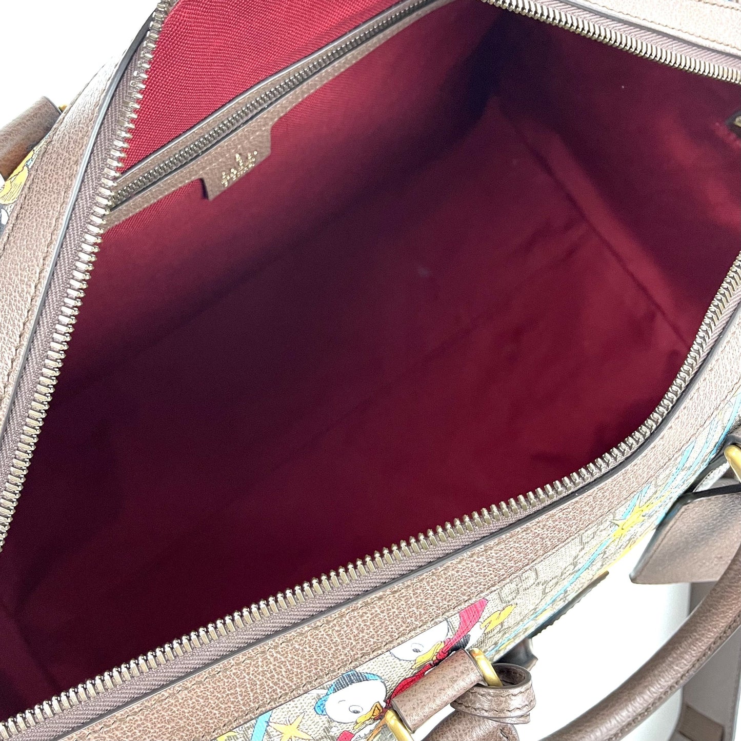 Gucci X Disney Donald Duck Duffle Bag