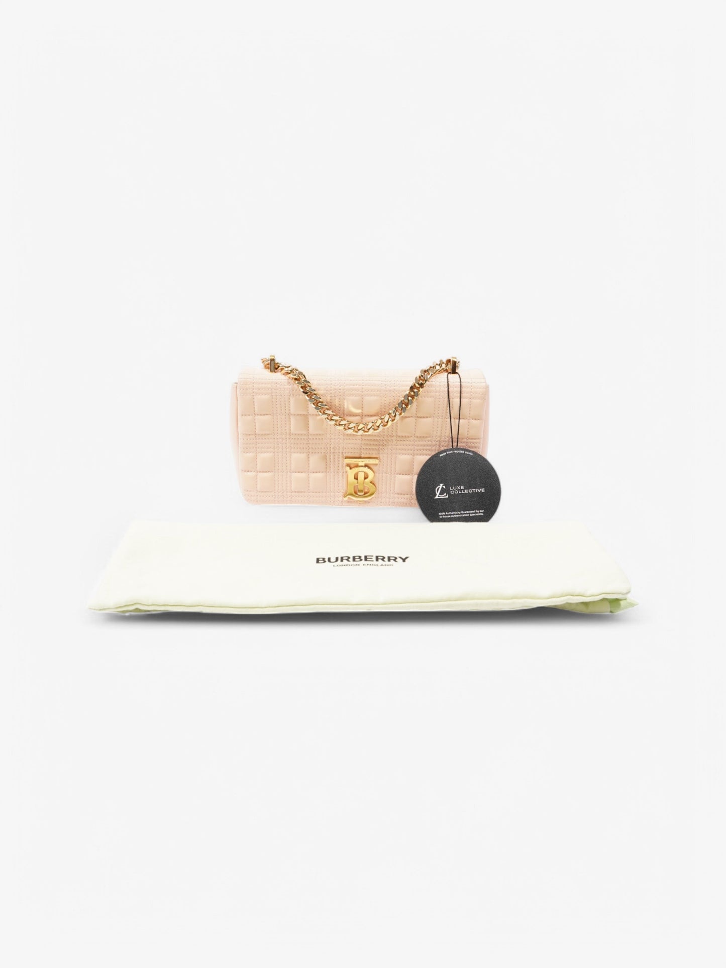 Burberry Lola Bag Nude Leather One size