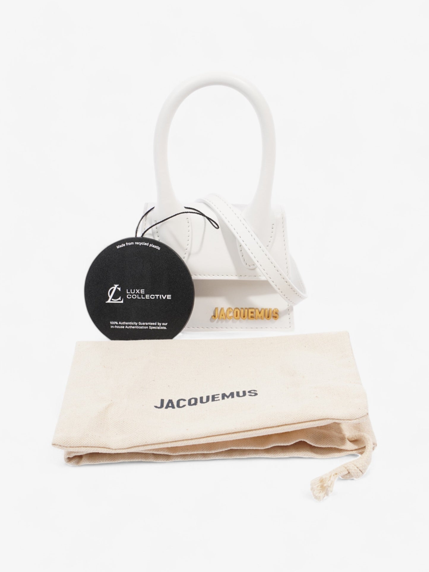 Jacquemus Le Chiquito White Leather Mini