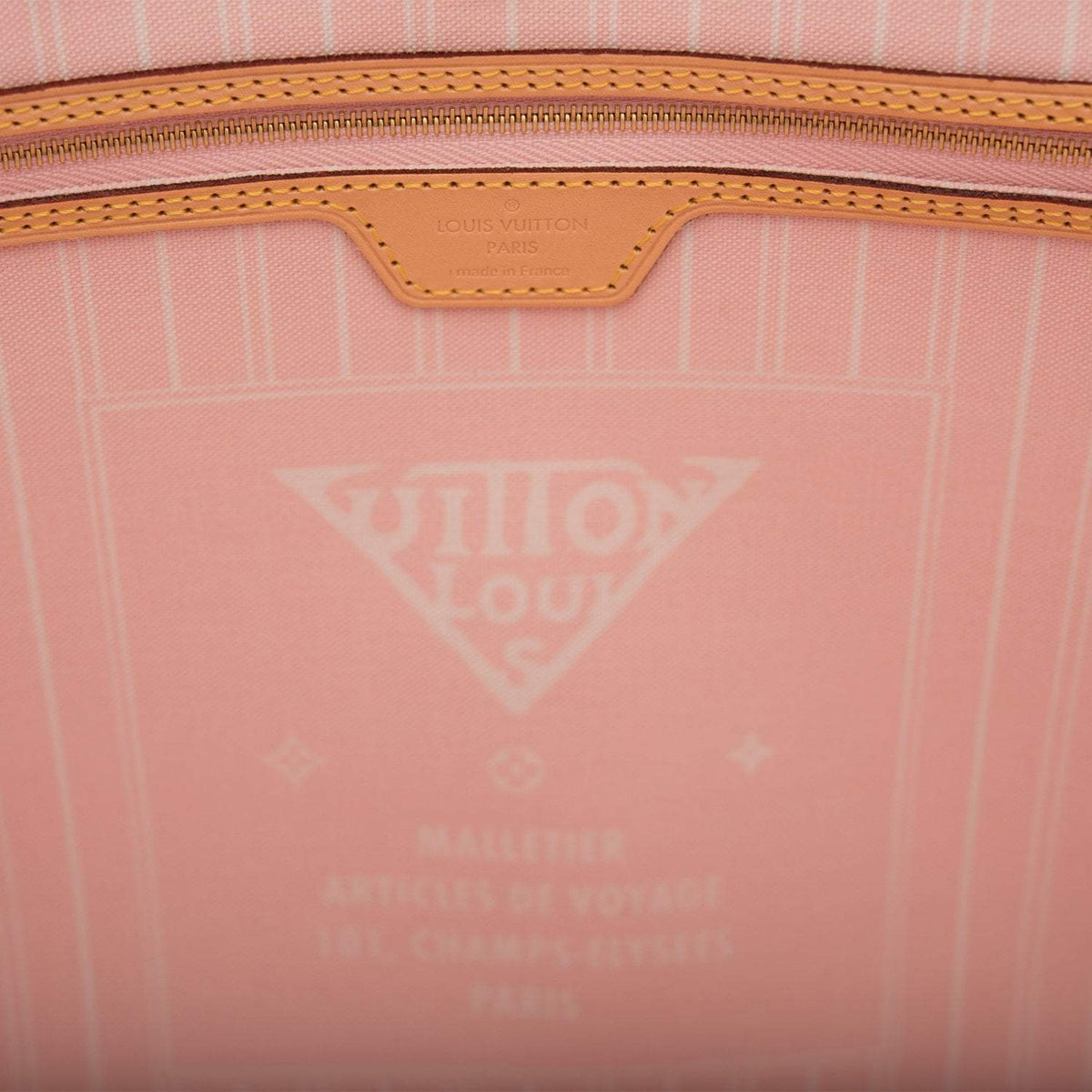 Louis Vuitton Light Pink By The Pool Giant Monogram Neverfull MM