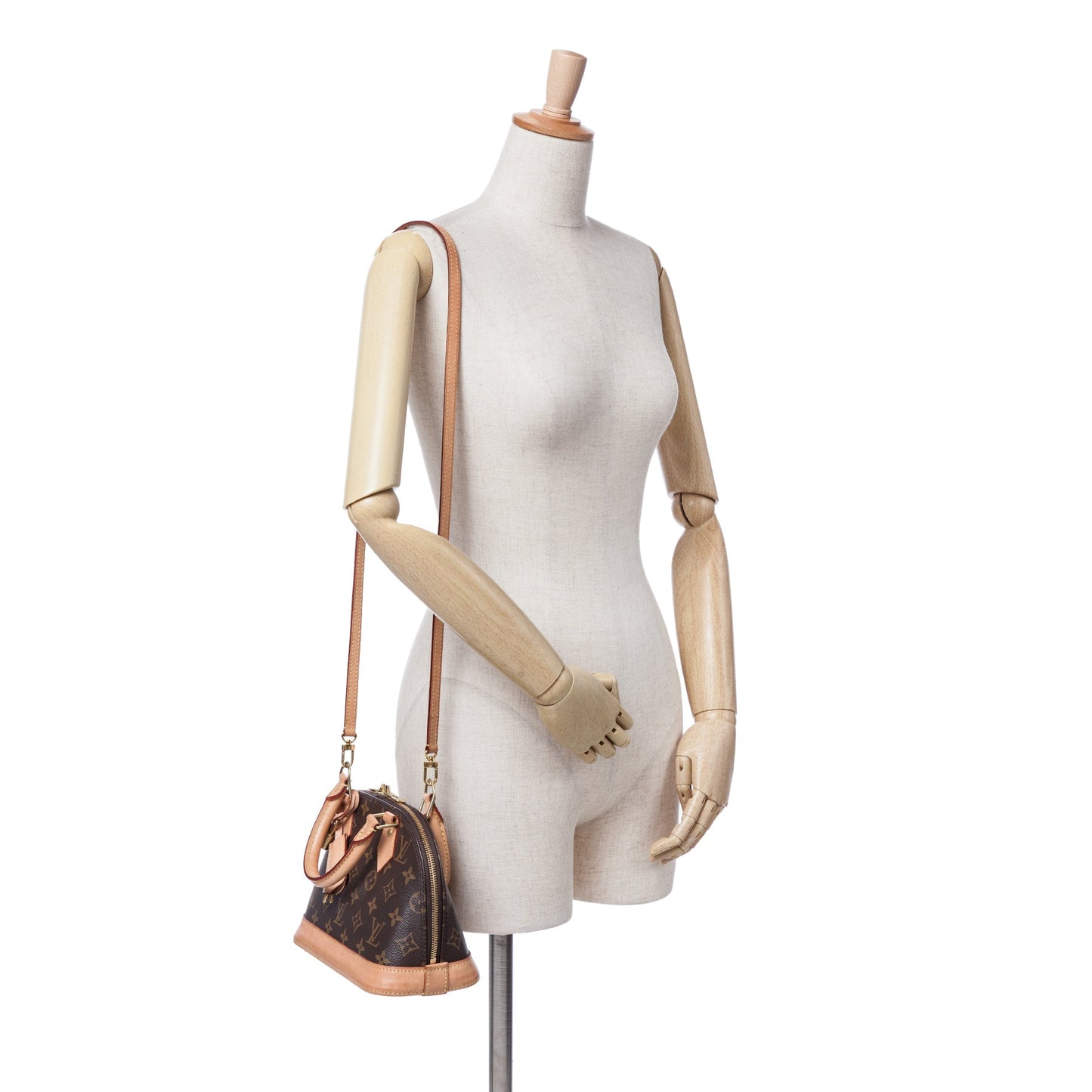 Louis Vuitton Monogram Alma BB Brown