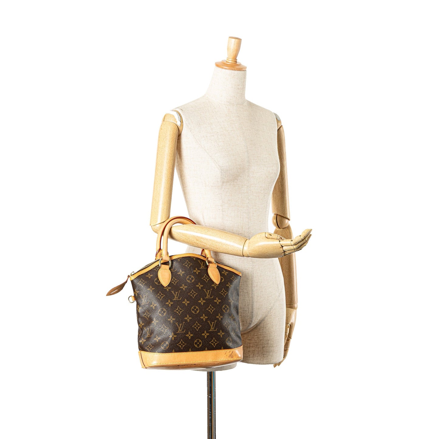 Louis Vuitton Monogram Lockit PM Brown
