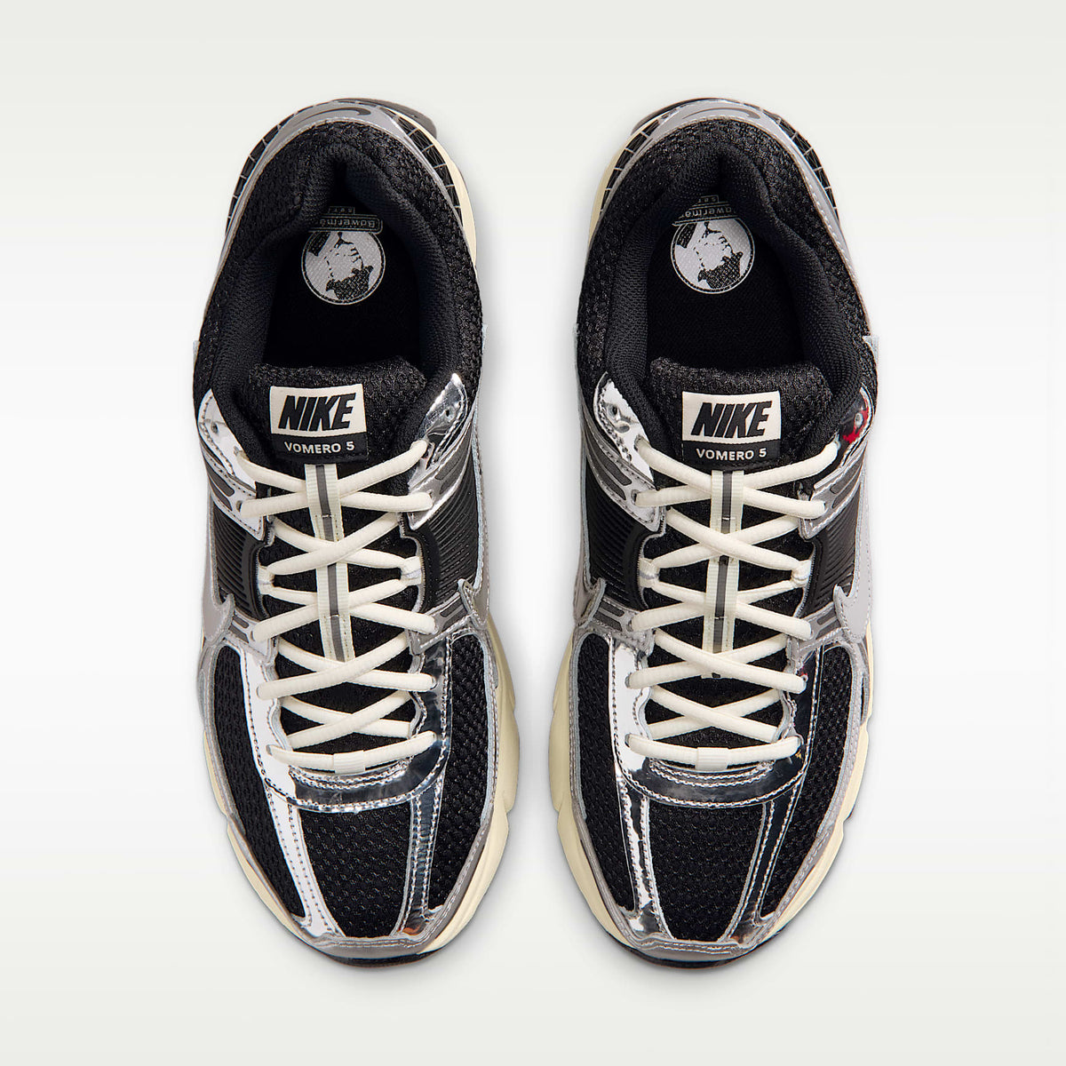 Nike Zoom Vomero 5 - Black/Metallic Silver/Coconut Milk/Chrome
