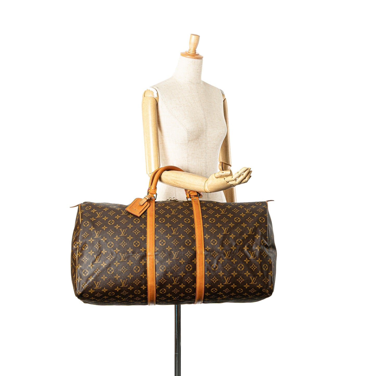 Louis Vuitton Monogram Keepall 60 Brown