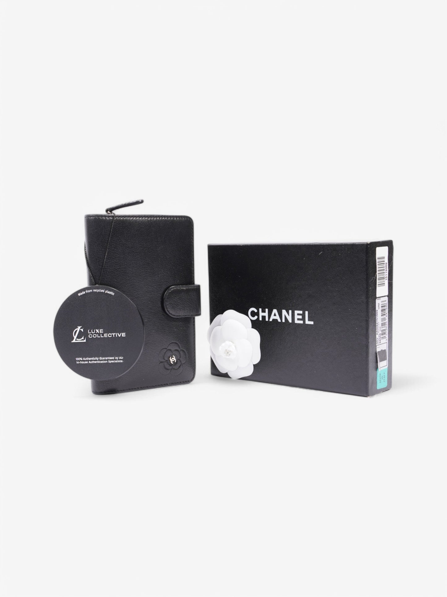 Chanel CC Wallet Black Leather