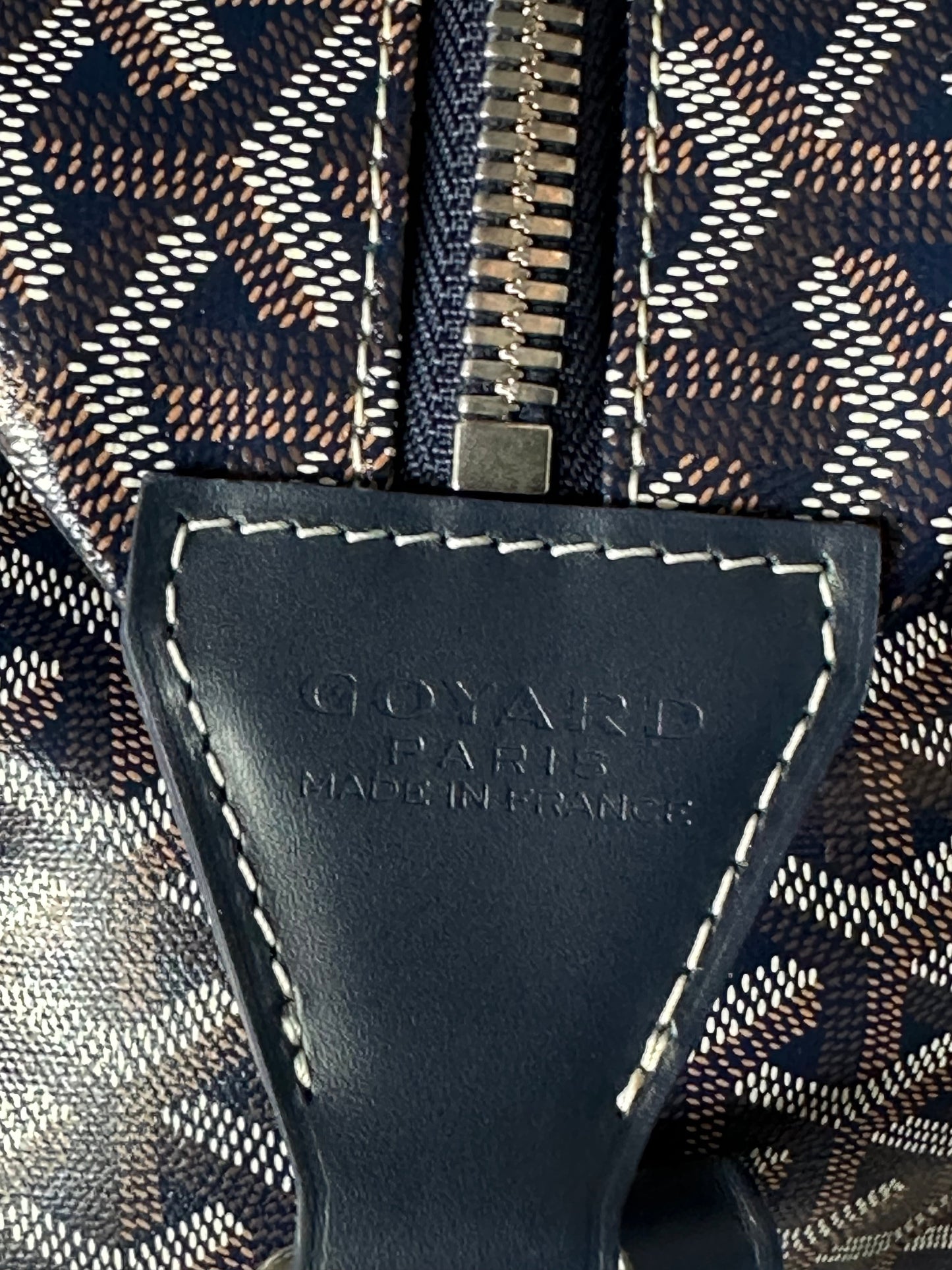 Goyard Navy Boeing 55 Duffel Bag