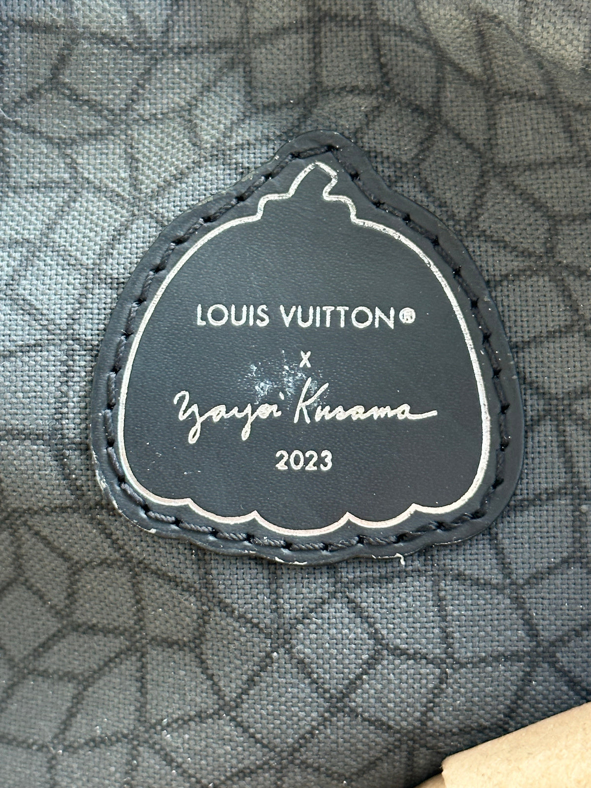 Louis Vuitton Yayoi Kusama Grey Pumpkin Monogram Bumbag