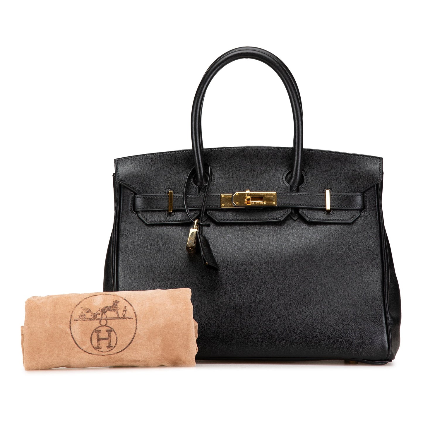 Hermès Swift Birkin Retourne 30 Black