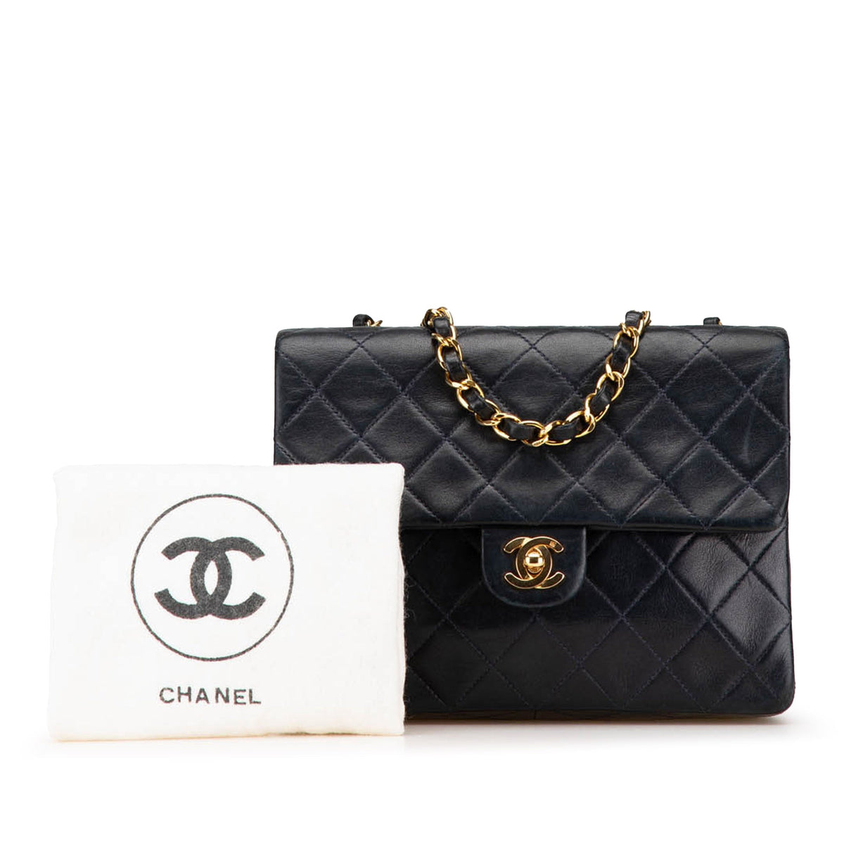 Chanel Mini Classic Lambskin Single Flap Black