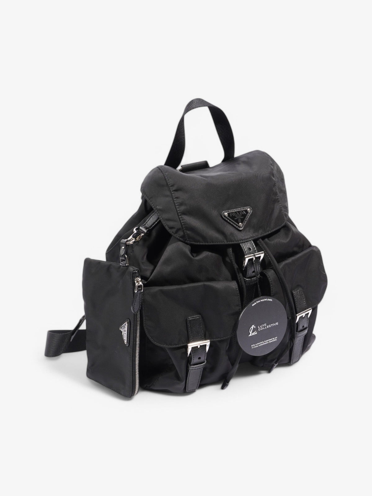 Prada Nylon back pack Black Re Nylon