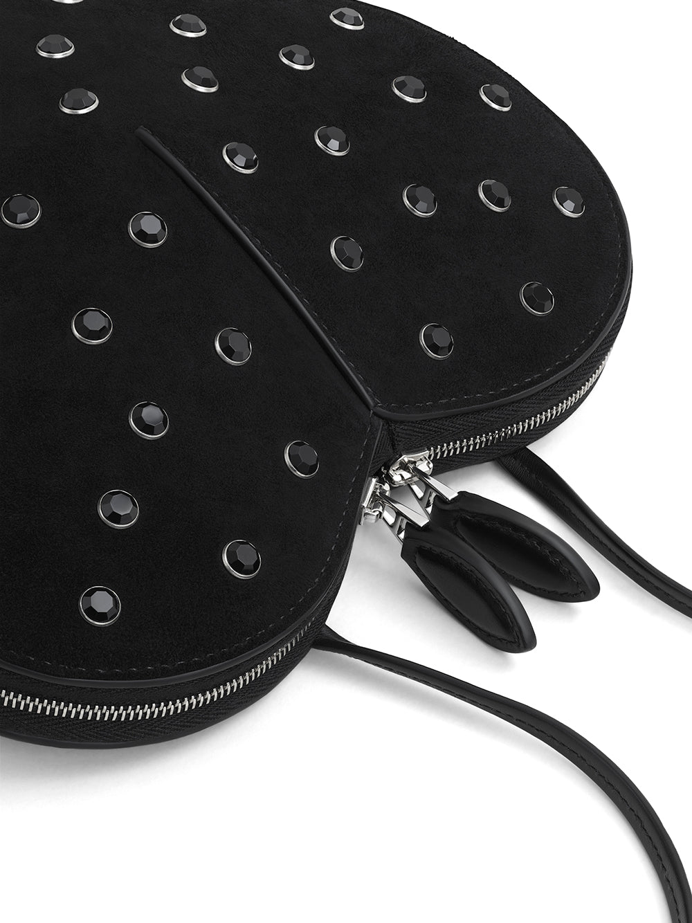 Strass Le Cœur Shoulder Bag