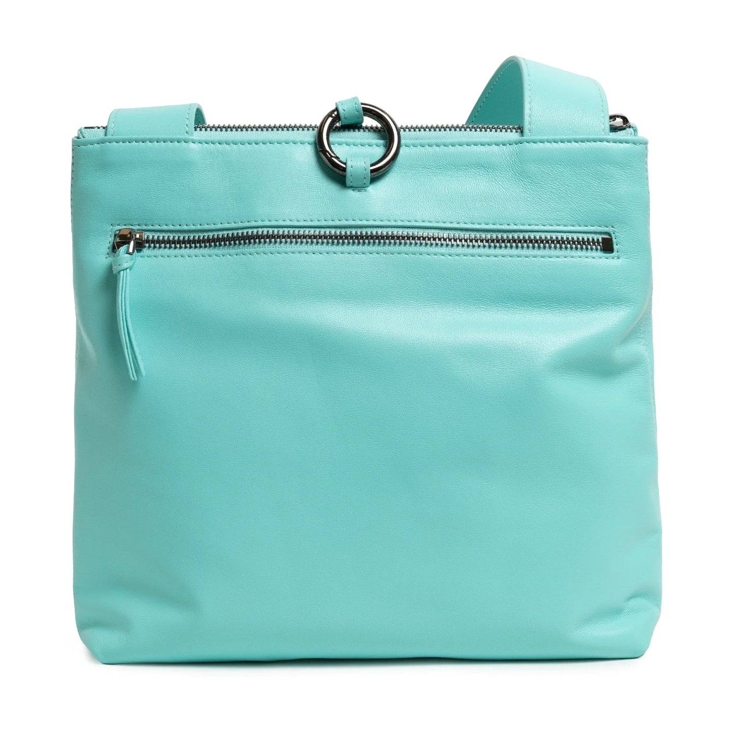Women's Leather Crossbody Bag Intreccio Optical in Twinkletif Nappa and Suede