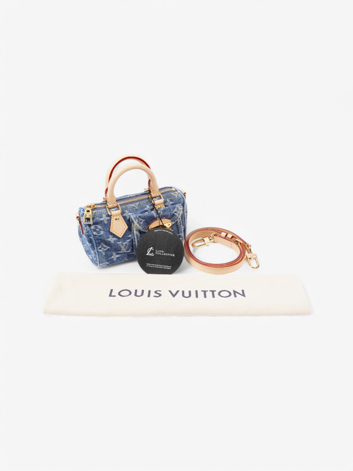 Louis Vuitton Speedy Monogram Denim Nano