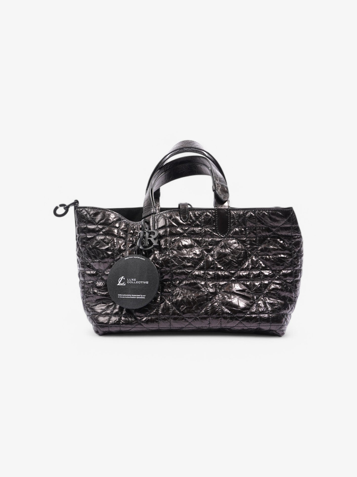 Christian Dior Toujours Bag Dark Chocolate Brown Leather Medium