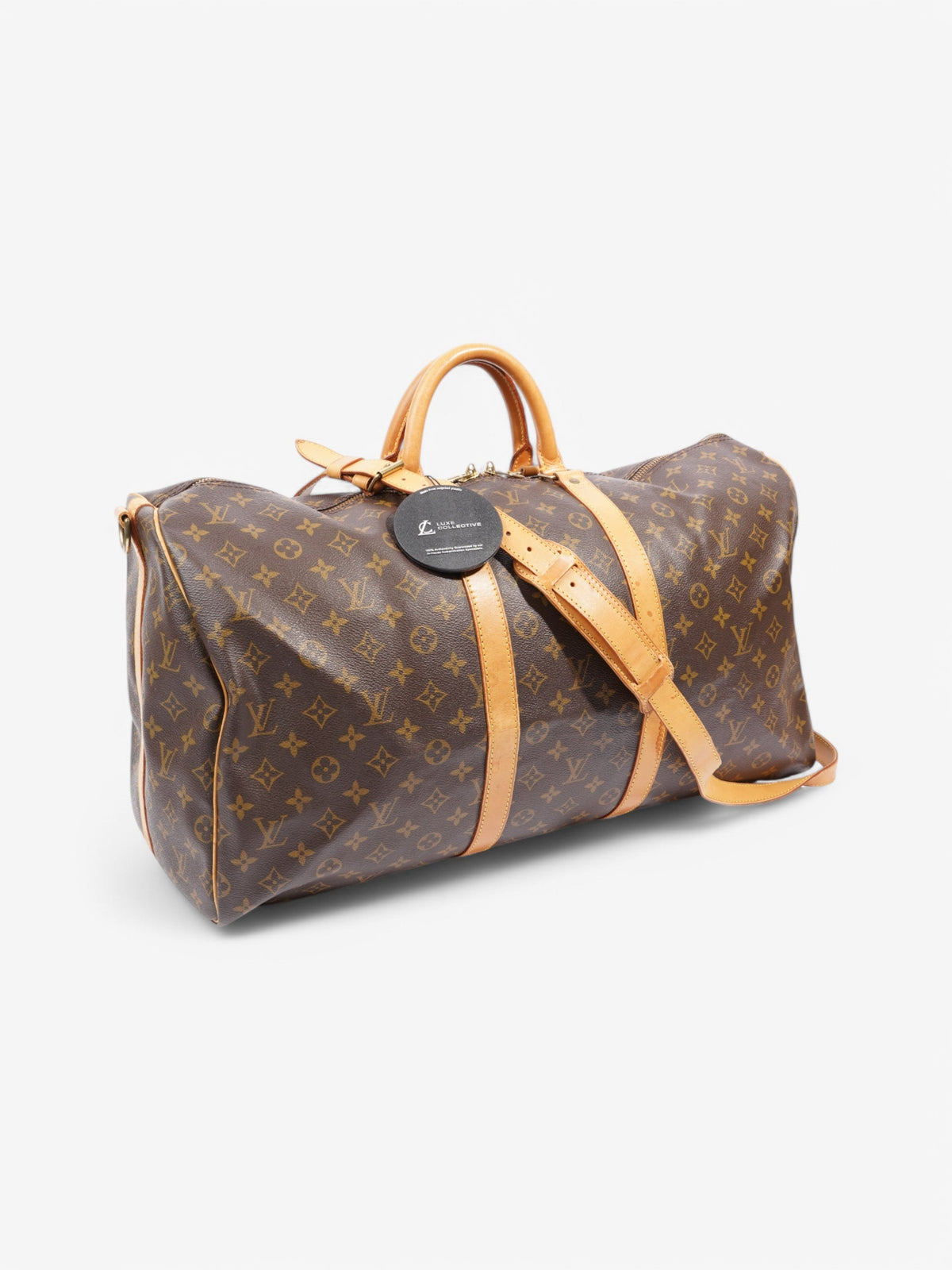 Louis Vuitton Keepall Bandouliere Monogram Coated Canvas 55