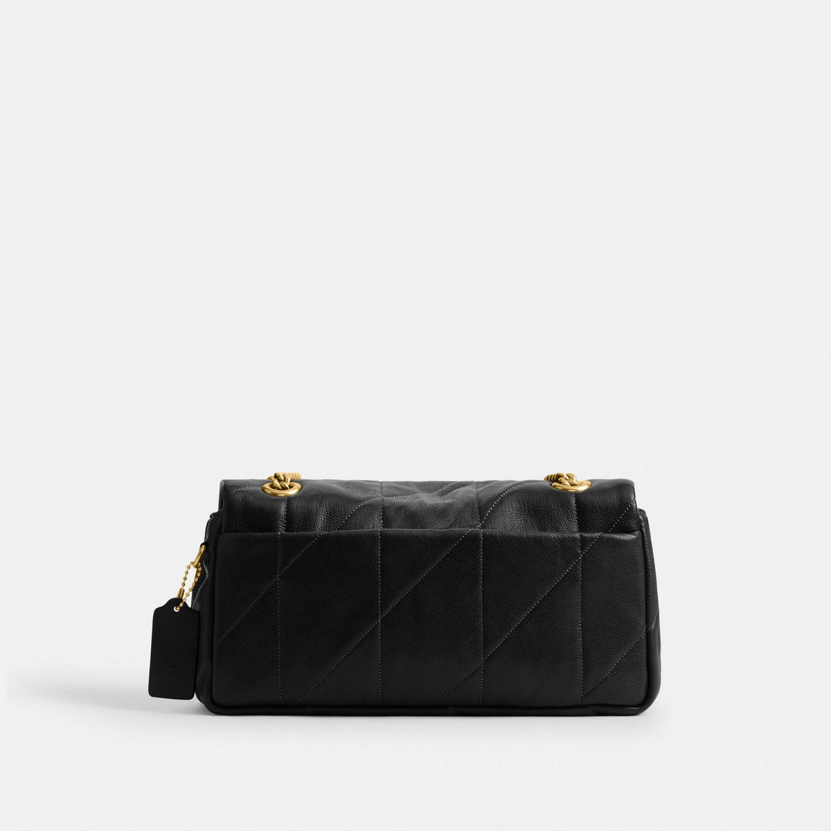 Coach Tabby Shoulder Bag 26 Quilted - Brass/Black