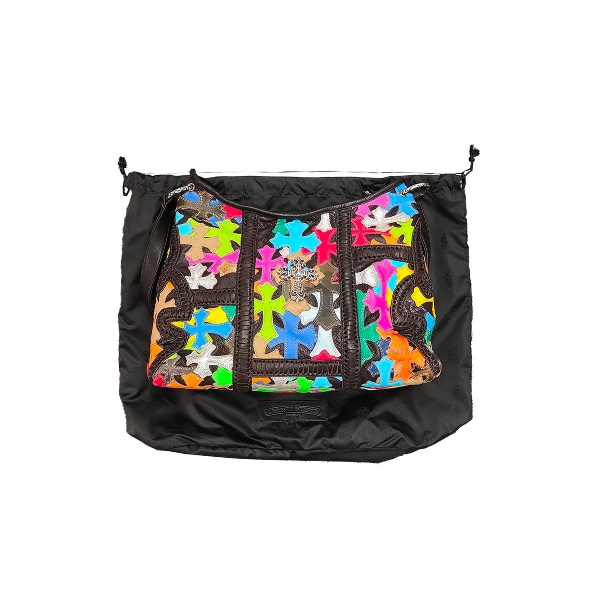 Chrome Hearts Multicolor Cemetery Cross Hand Bag
