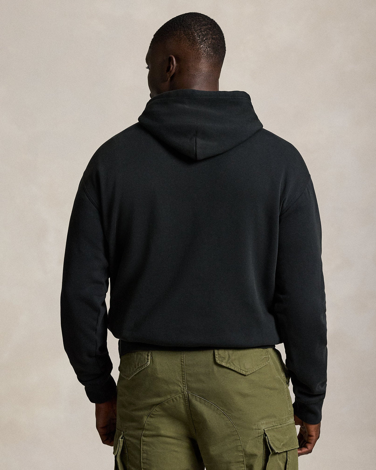Ralph Lauren Logo Fleece Hoodie - Polo Black