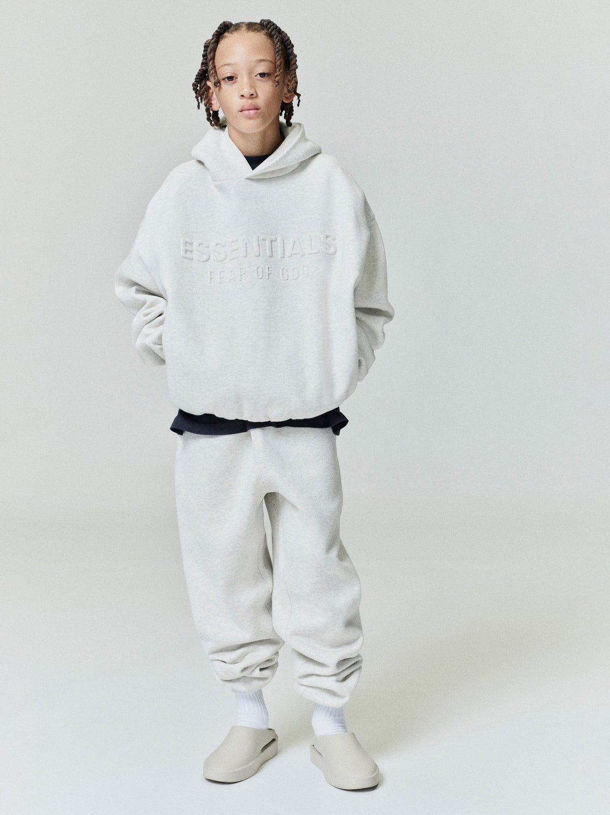 Kids Embossed Classic Hoodie