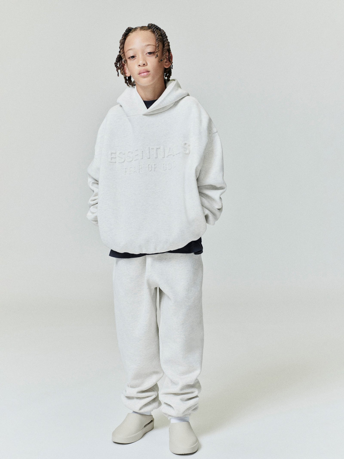 Kids Embossed Classic Hoodie