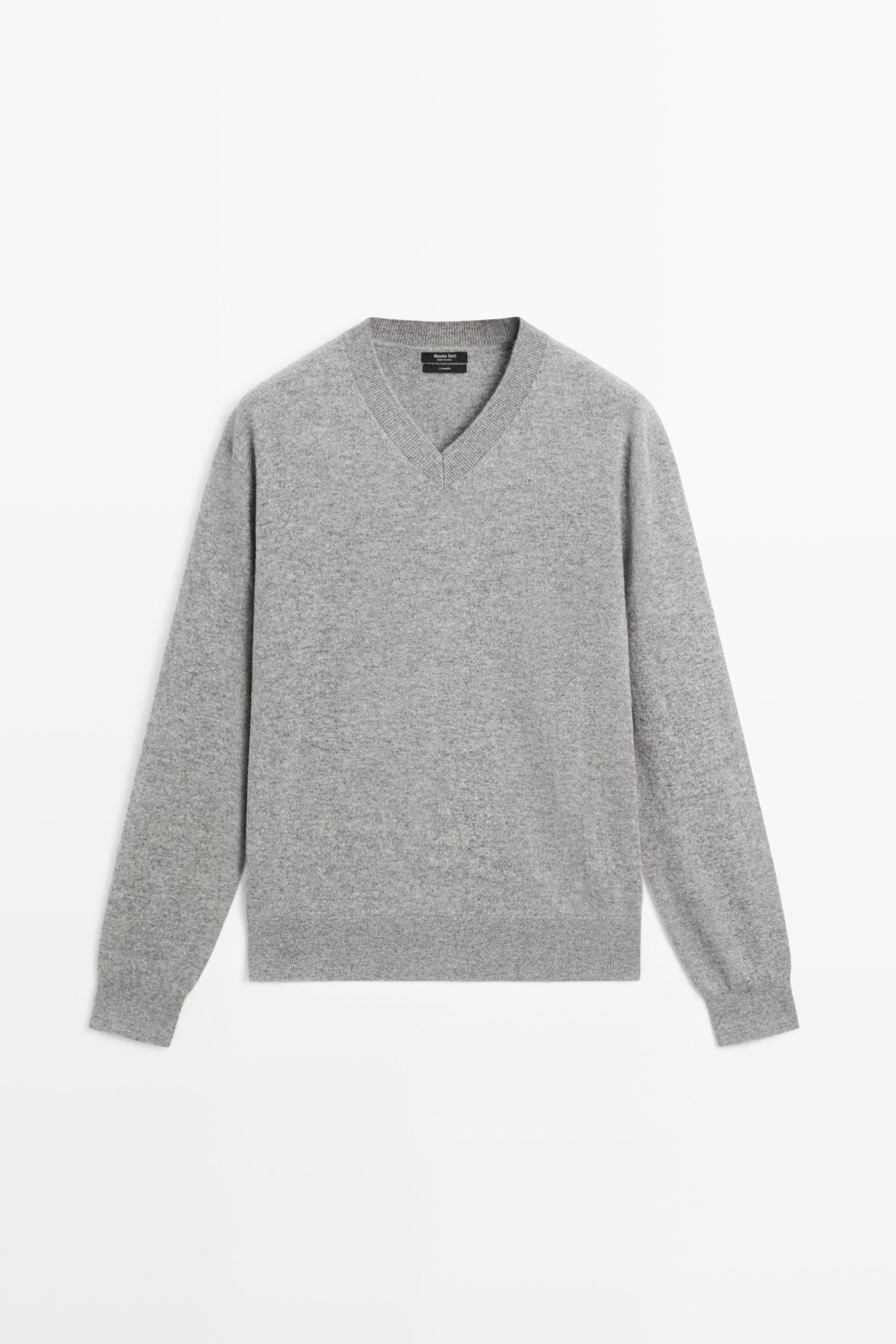 Massimo Dutti Cashmere Sweater - Grey Marl