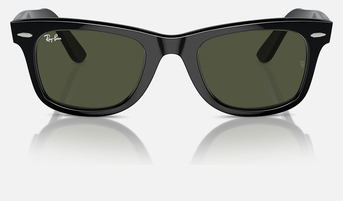 Ray-Ban Wayfarer Classic - Polished Black / G-15 Green