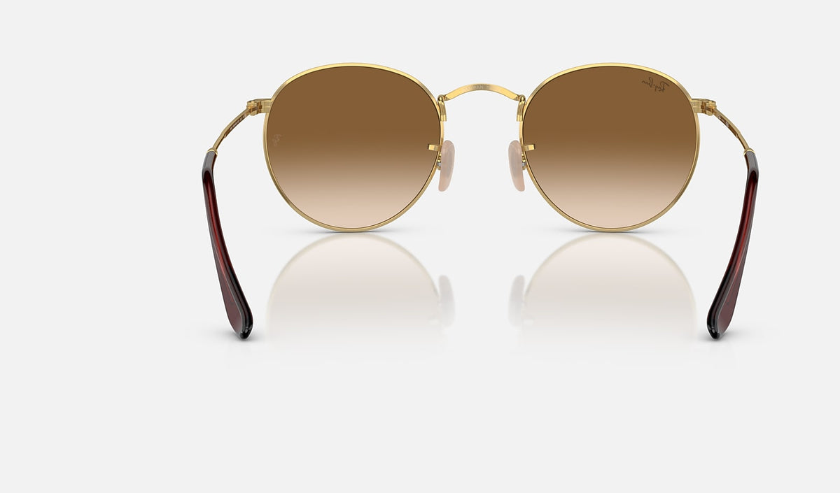 Ray-Ban Round Metal - Polished Gold / Brown